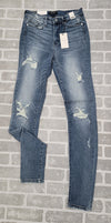 Judy Blue Paint the Town High Waist Skinny Distressed Jeans-TALL