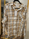 Carly Plaid Flannel Button Up