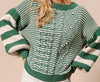 Pine Stripe Combo Sweater